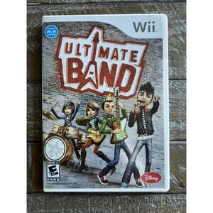 Ultimate Band Nintendo Wii Game - Complete, Acceptable Condition, Fast Ship